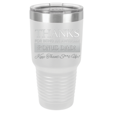 Bonus Dad 30oz Ringneck Tumbler